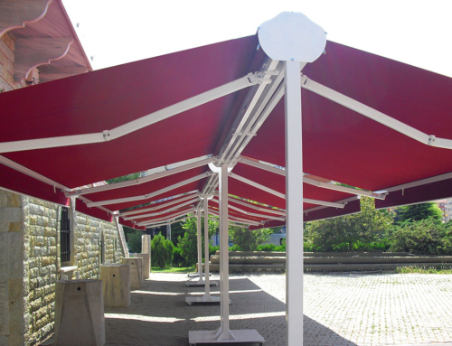 Double Folding Awning